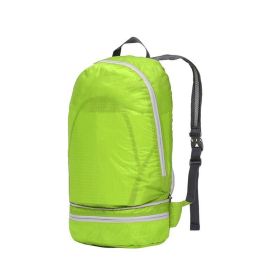 Portable Hiking Backpack Lightweight Travel Outdoor Camping Daypack (Color: Green, Type: Backpack)