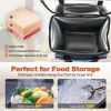 50-Can Large Leakproof Rolling Cooler with Detachable Bottom Plate