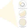 28' x 28' x 28' Triangle Sun Shade Sail for Patio Garden Backyard