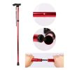 Anti-Slip Adjustable Folding Travel Hiking Walking Stick