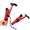 Anti-Slip Adjustable Folding Travel Hiking Walking Stick