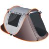 Pop Up Tent Automatic Setup Camping Tent Waterproof Instant Setup Tent with 4 Mosquito Net Windows Carrying Bag for Hiking Climbing Adventure Fishing