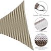 28' x 28' x 28' Triangle Sun Shade Sail for Patio Garden Backyard